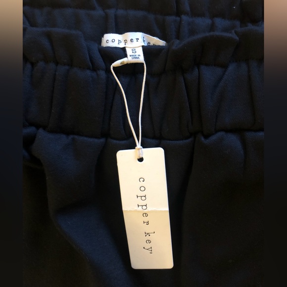 NWT Copper Key Paper Bag Black Skirt Size S - Picture 3 of 9